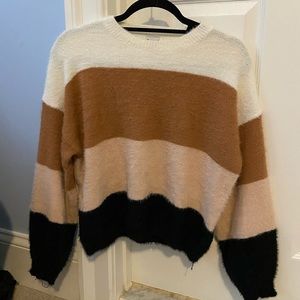 Colorful Striped Sweater